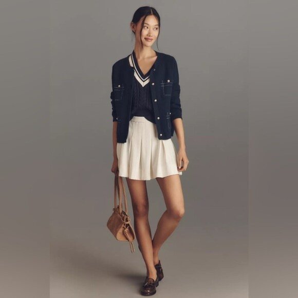 NWT Size SP - NVLT Knit Topstitch Jacket - Picture 11 of 16